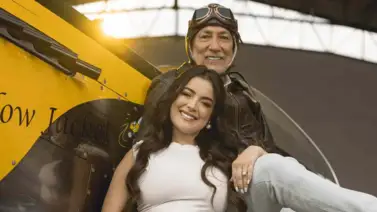 Daniella Navarro se lanza al agua con su novio 20 años mayor (+Fotos)  Daniella Navarro se lanza al agua con su novio 20 años mayor (+Fotos)