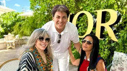 Verónica Castro reaparece en redes junto a Cristian Castro y su novia