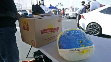 comida gratis sur de california eeuu día de acción de gracias