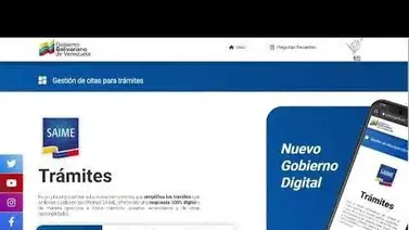 Saime | Siga este paso a paso para recuperar la contraseña del sitio web Saime | Siga este paso a paso para recuperar la contraseña del sitio web