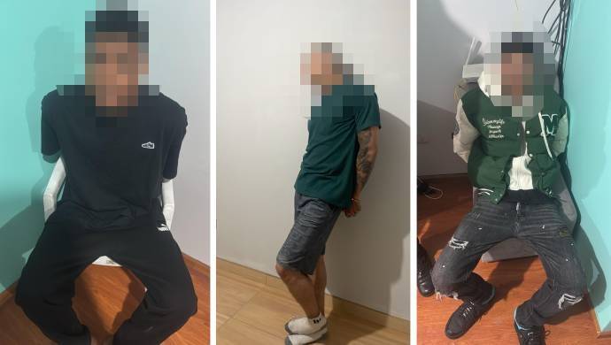 Aprehenden a venezolanos por extorsión y préstamos gota a gota (+DETALLES)