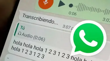 WhatsApp: pasos para activar la función de transcribir audio a texto WhatsApp: pasos para activar la función de transcribir audio a texto