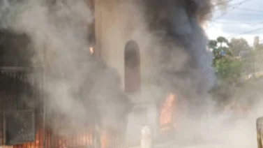 Incendio de vivienda en Los Teques dejó una persona herida