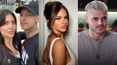 ¿Felices los cuatro? Captan a Wanda Nara, L-Gante, Mauro Icardi  y a la China Suárez en famoso restaurante 