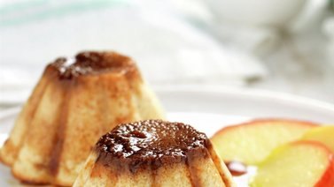 Flan de manzana y yogurt | Paso a paso para prepararlo fácilmente