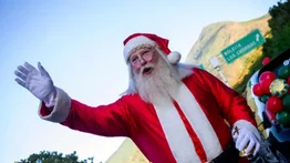 Este domingo Santa le da la bienvenida a la Navidad en la Cota MIl