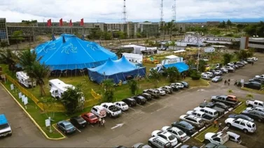 Colapso de gradas en un espectáculo de circo deja al menos ocho heridos
