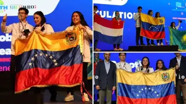Venezolanos consiguen primer lugar en Olimpiada Mundial de Robótica Venezolanos consiguen primer lugar en Olimpiada Mundial de Robótica