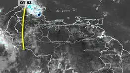Recorrido de la onda tropical 53: pronóstico del Inameh para la tarde y noche en Venezuela 