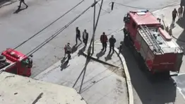 ¡En llamas! Vehículo se incendia en un sótano de Caracas: conoce los detalles