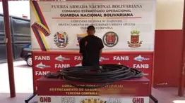 Fiscalía imputa a ladrón de Corpoelec tras sustraer cableado eléctrico