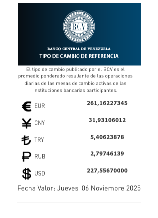 Precio del dólar y euro BCV para hoy 6 de noviembre: así se cotizan las divisas oficiales Precio del dólar y euro BCV para hoy 6 de noviembre: así se cotizan las divisas oficiales