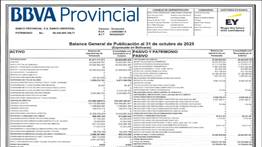BBVA PROVINCIAL BALANCES 13 NOV 2025