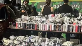 Transportaban mercancía de contrabando: esto hallaron en el vehículo de los detenidos