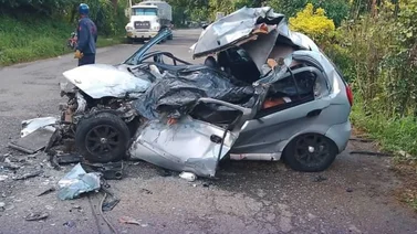 Accidente en la carretera Cúa-San Casimiro deja dos muertos