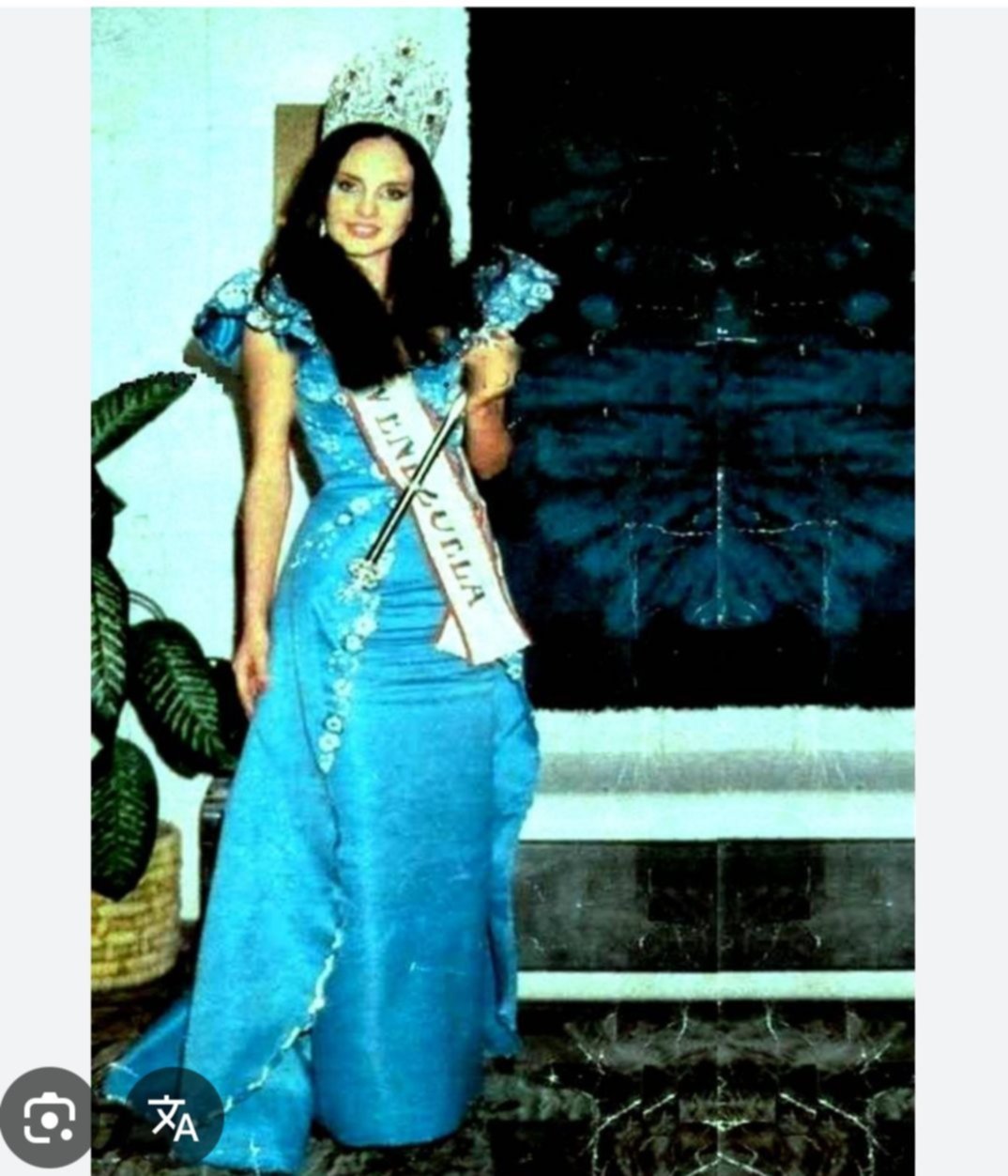 Después de 40 años Carmen María Montiel luce su vestido de reina (+Video)