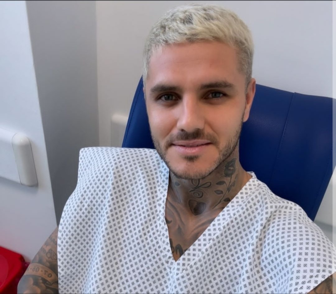 En medio de su polémica separación, Mauro Icardi es operado