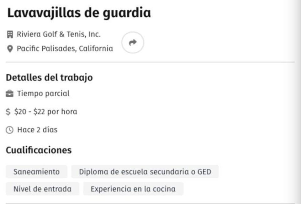 California: Ofrecen empleo a latinos con preparatoria por $22 la hora California: Ofrecen empleo a latinos con preparatoria por $22 la hora