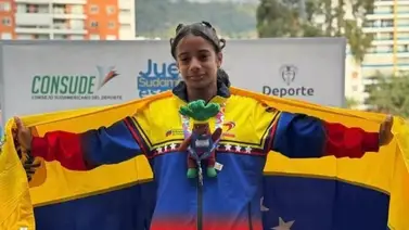 Venezolana logra medalla de oro en los Juegos Suramericanos Escolares 2024 Venezolana logra medalla de oro en los Juegos Suramericanos Escolares 2024