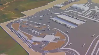 Carretera a garita Otay Mesa 2  Carretera a garita Otay Mesa 2