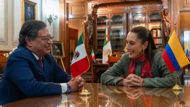 Gustavo Petro y Claudia Sheinbaum se reúnen para abordar crisis migratoria Gustavo Petro y Claudia Sheinbaum se reúnen para abordar crisis migratoria