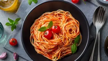 Almuerza con un plato clásico de espaguetis (+ receta) Almuerza con un plato clásico de espaguetis (+ receta)