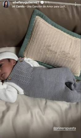 Sthefany Gutiérrez se convierte en madre por primera vez (+FOTOS)