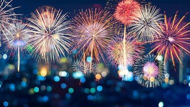 El peligro de los fuegos artificiales     
