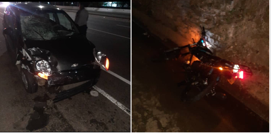 Reportan trágico accidente durante la Nochebuena en la Valle - Coche