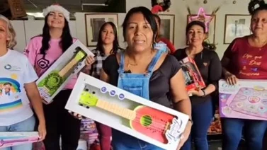 Estos fueron los juguetes que entregó el gobierno a maestros de Carabobo