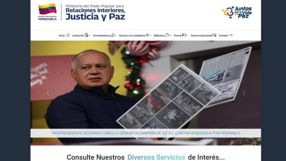 Ministerio de Interior y Justicia lanza nueva plataforma web: conozca ...