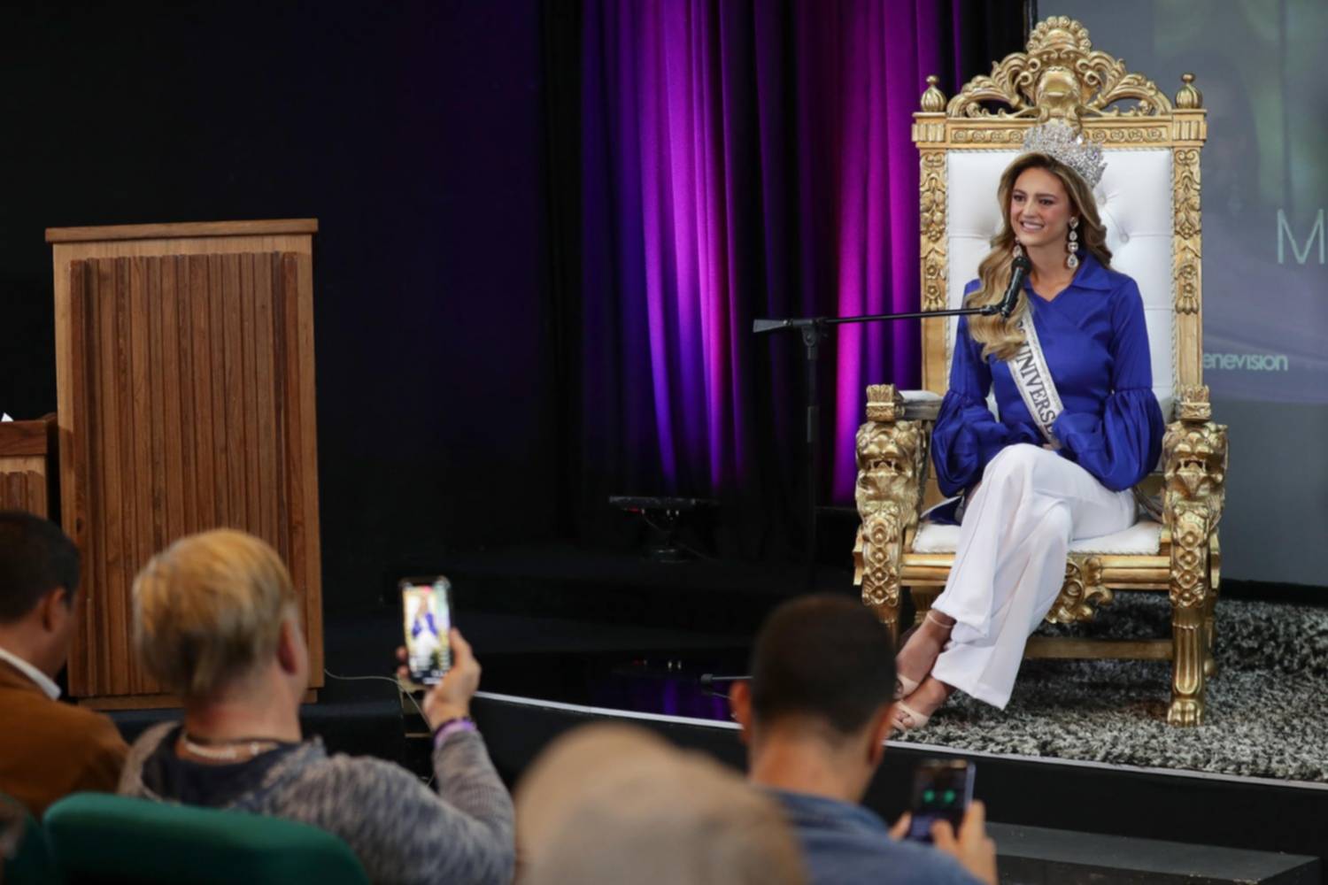 Clara Vegas promete trabajo arduo para convertirse en Miss Universo 2026