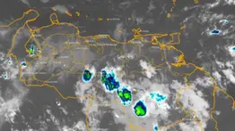 Inameh reporta fuertes chubascos para este domingo: alerta por actividad eléctrica y truenos en 10 regiones 