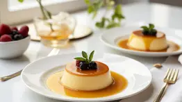 Listo en tres minutos: flan con solo cuatro ingredientes 