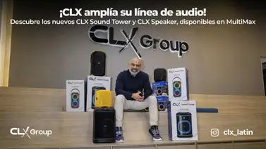 ¡CLX amplía su línea de audio! Descubre los nuevos CLX Sound Tower y CLX Speaker, disponibles en MultiMax ¡CLX amplía su línea de audio! Descubre los nuevos CLX Sound Tower y CLX Speaker, disponibles en MultiMax