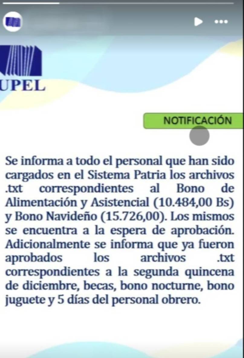 Nuevos pagos para la administración pública: confirman montos de otra bonificación navideña y alimentación