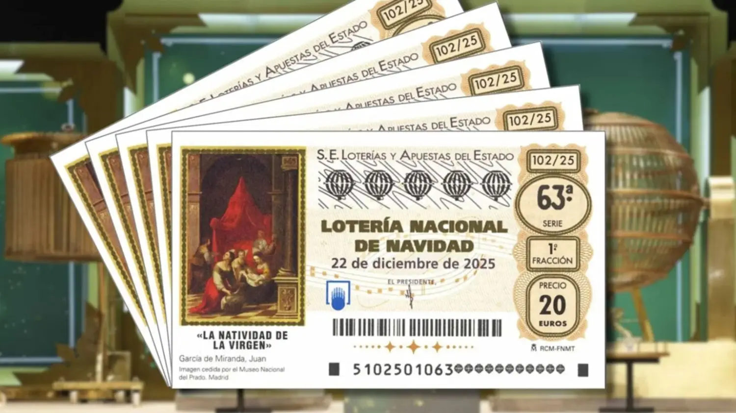 España Loteria de Navidad El Gordo España 2025