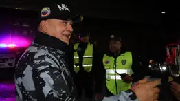 "Garantizamos la tranquilidad": Diosdado Cabello realiza recorrido sorpresa por seguridad en Caracas