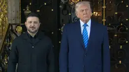 Zelenski llega a Mar-a-Lago: así fue el inicio de la reunión clave con Donald Trump