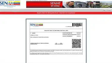 RIF Seniat RIF Seniat