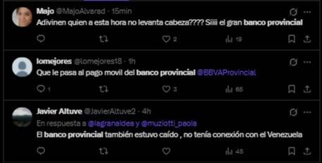 Reportan caída de la plataforma en línea del Banco Provincial: 30 de diciembre